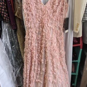 Roberto Cavalli Style Pink A-Line Gown